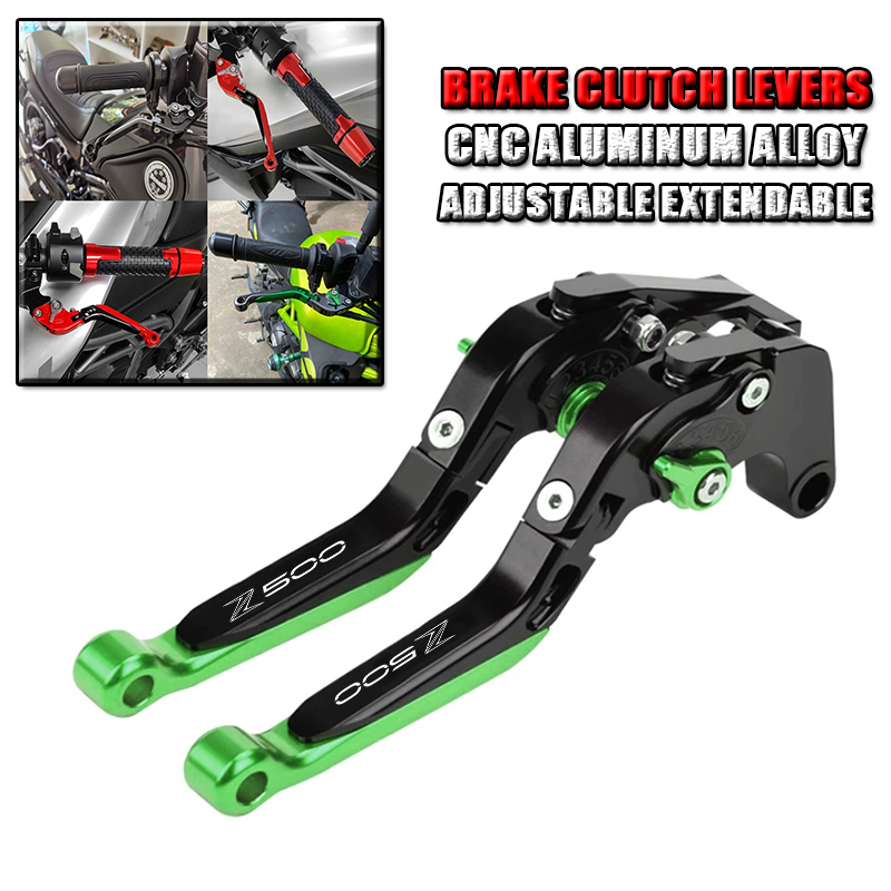 Cnc Aluminum Adjustable Brake Clutch Levers - Для KAWASAKI Z500 Z 500 2025-2026