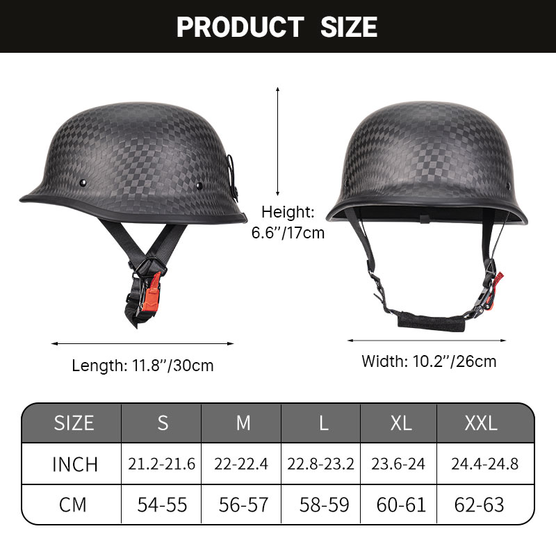 Полушлем из кованого углеродно – обзор и цена Carbon Fiber Lightweight Motorcycle Helmet