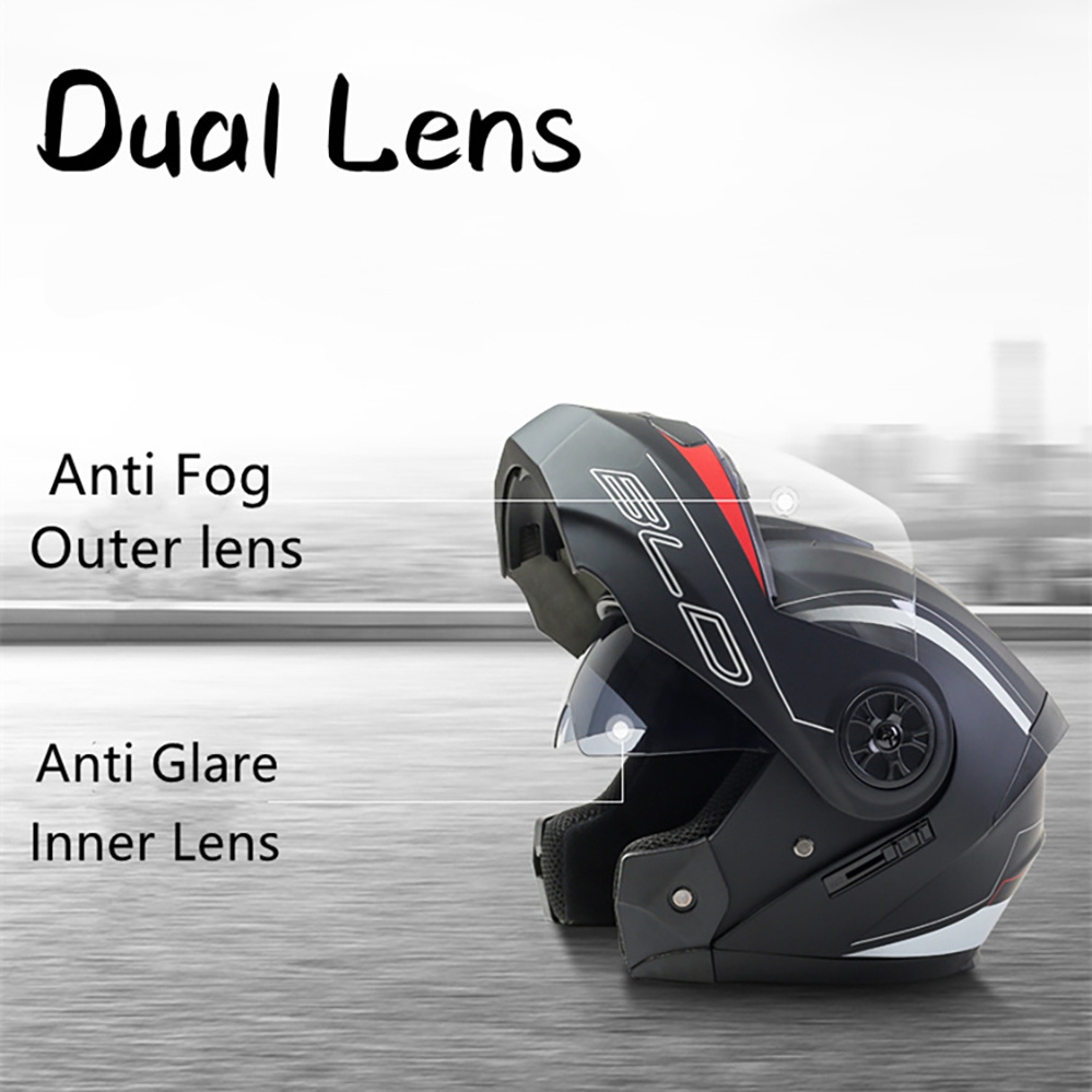 Модульный мотоциклетный шлем с – обзор и цена Modular Flip Up Motorcycle Helmet Dot Approved