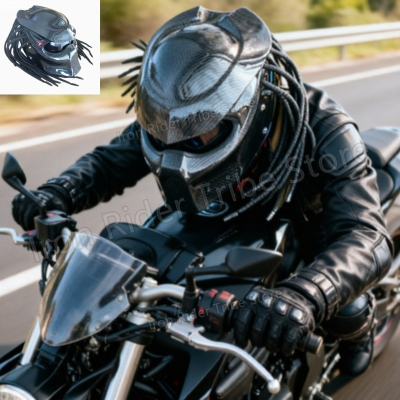 Мотошлем HOT Racing Predator и – обзор и цена Custom Predator Motorcycle Helmet