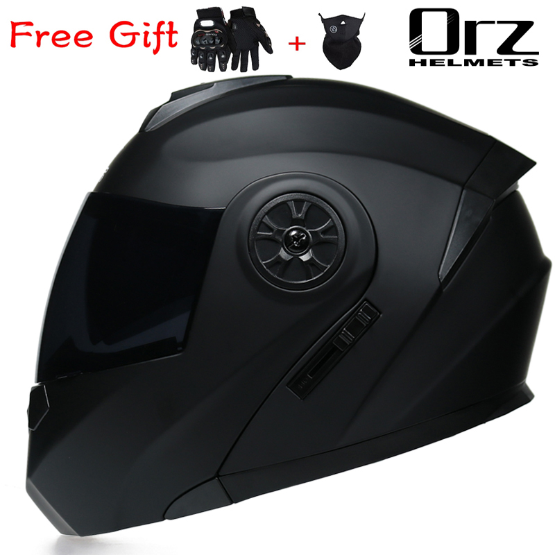 Мотошлем ORZ-161: новейшая мод – обзор и цена Modular Flip Up Motorcycle Helmet Dot Approved