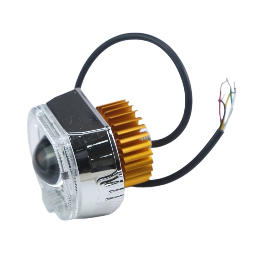 2,5-дюймовая светодиодная фара – обзор и цена Universal Motorcycle Led Headlight Projector