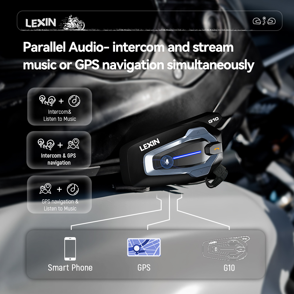 NEW-LEXIN G10 Мотоциклетная га – обзор и цена Universal Motorcycle Helmet Intercom Headset