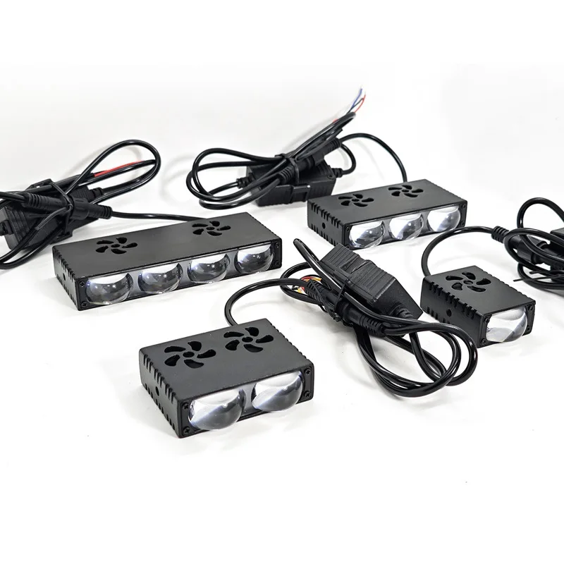 Автомобильная решетка, светоди – обзор и цена Universal Motorcycle Led Headlight Projector