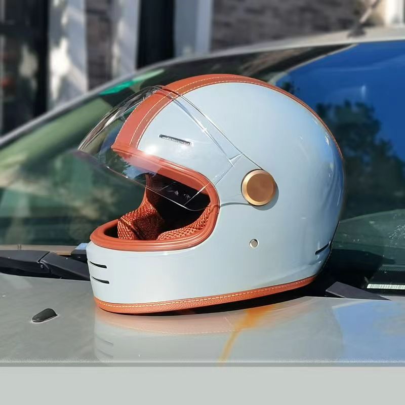 Винтажный мотоциклетный шлем C – обзор и цена Vintage Open Face Retro Helmet